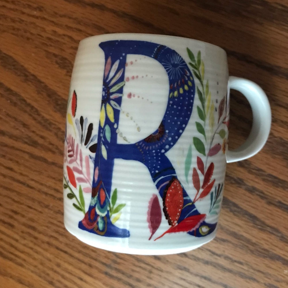 Starla M. Halfmann Monogram Mug R Anthropologie